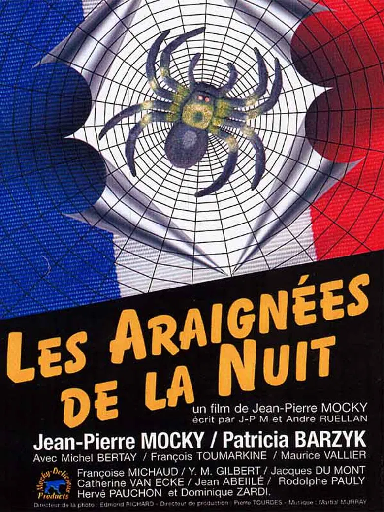 Les araignées de la nuit poster background