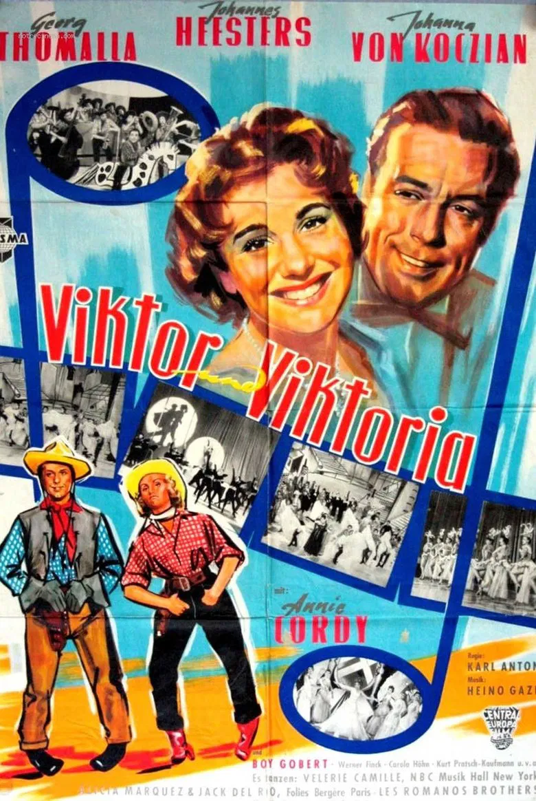 Viktor und Viktoria poster background