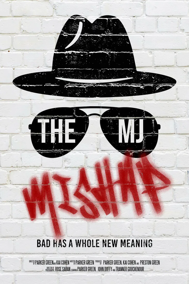 The MJ Mishap poster background
