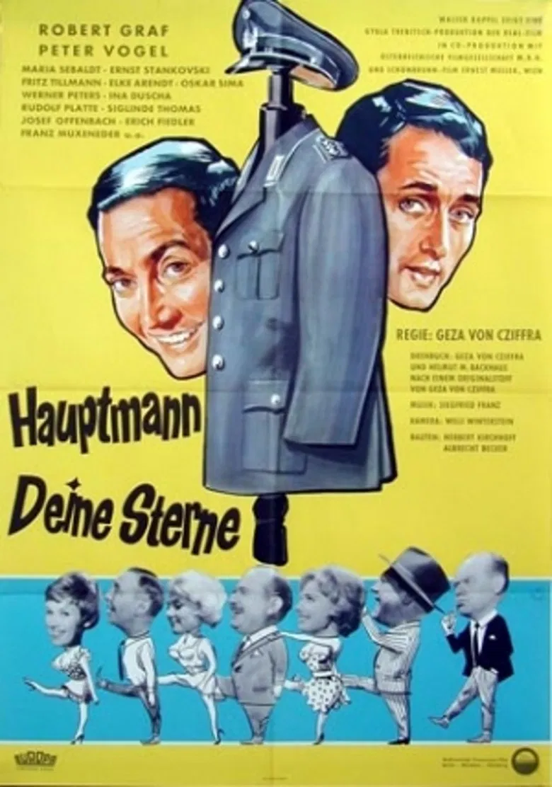 Hauptmann - deine Sterne poster background