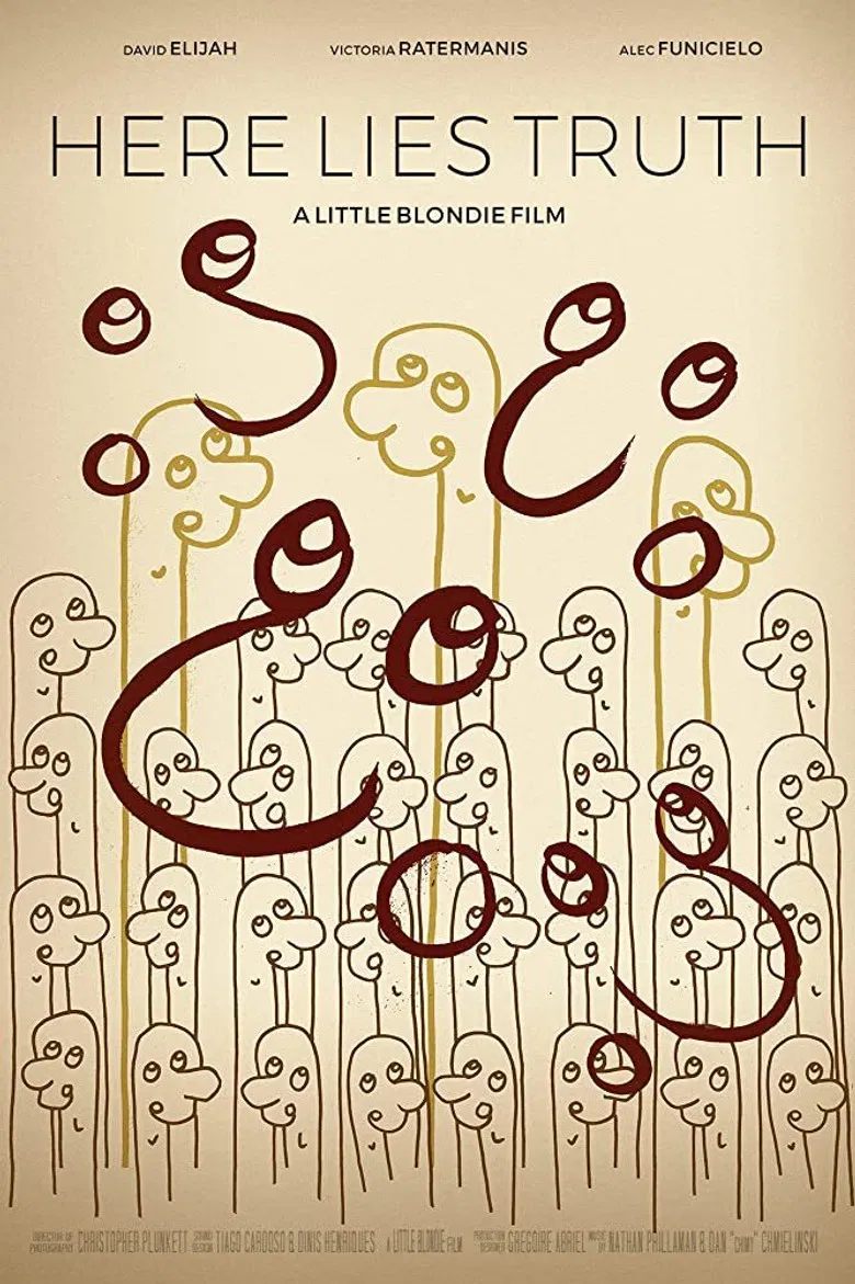 Here Lies Truth poster background