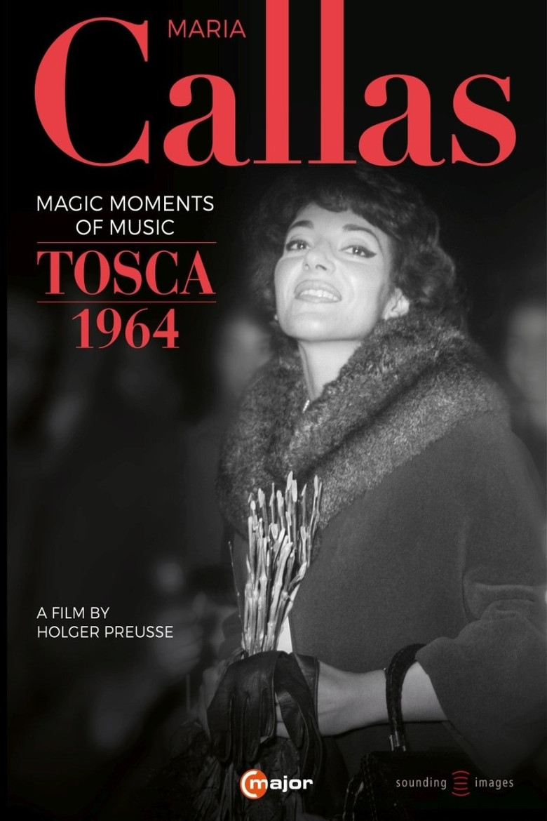 Maria Callas: Tosca 1964 poster background