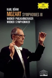 Mozart Symphonies Vol. III - Nos. 28, 33, 39, "Serenata Notturna" and Karl Böhm documentary poster background