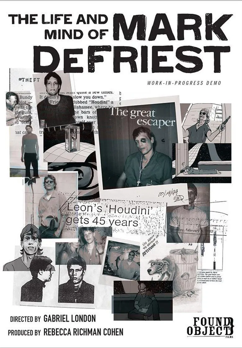The Life and Mind of Mark DeFriest poster background