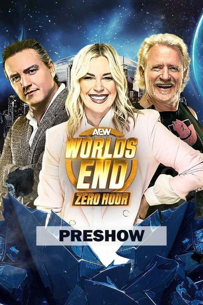 AEW Worlds End 2025: Zero Hour poster background