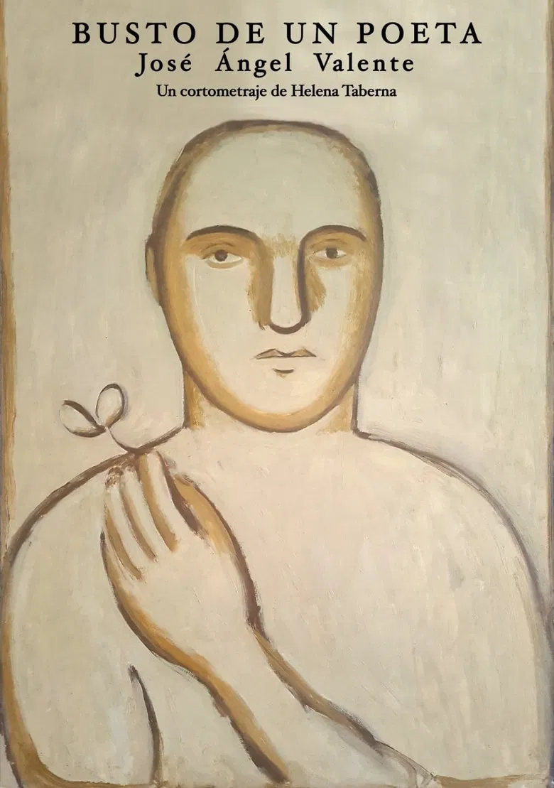 Bust of a poet poster background