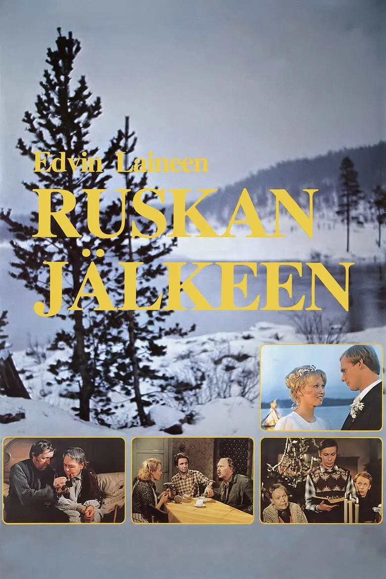 Ruskan jälkeen poster background