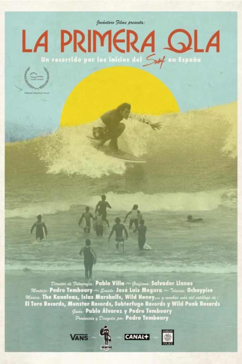 La primera ola poster background