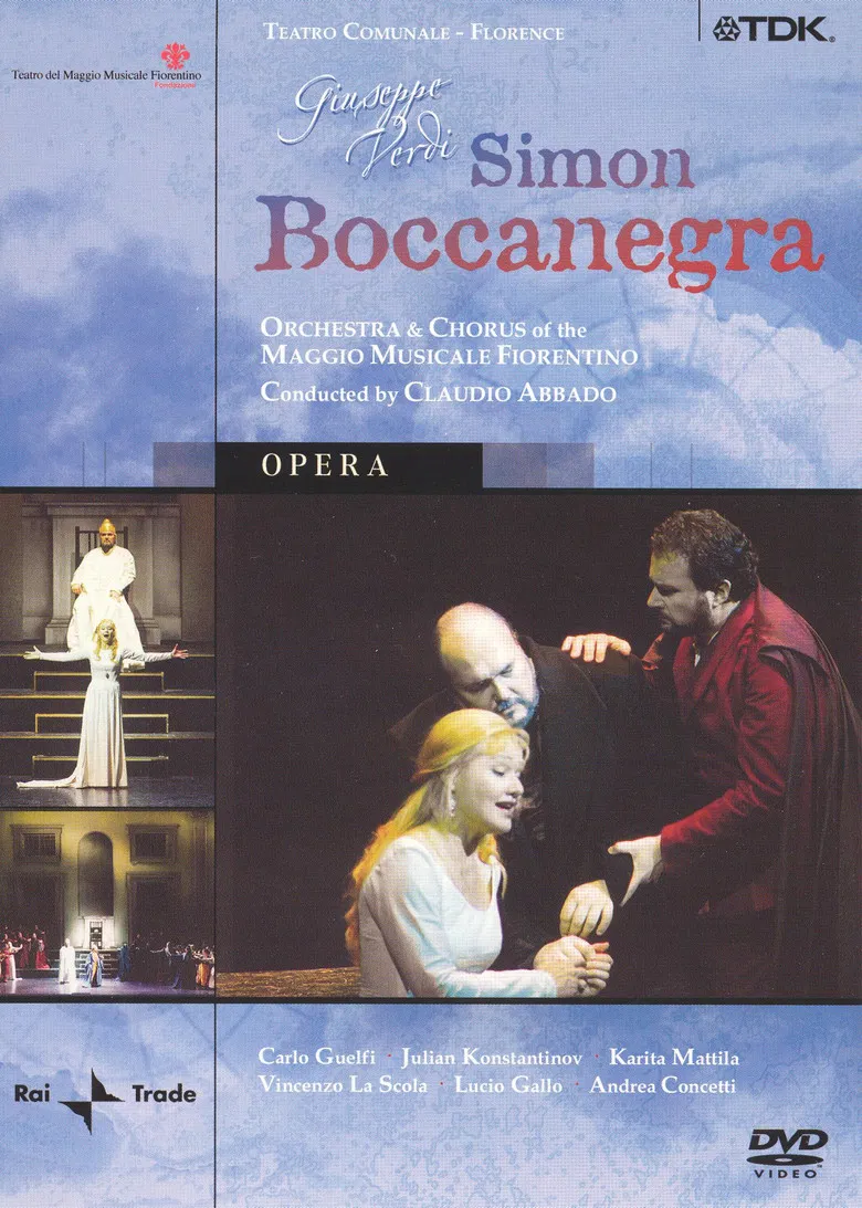 Verdi: Simon Boccanegra poster background