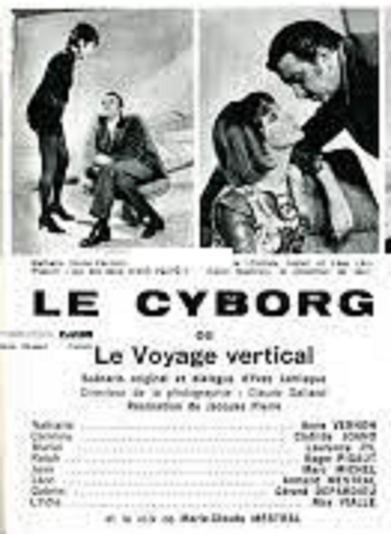Le Cyborg  ou Le Voyage vertical poster background
