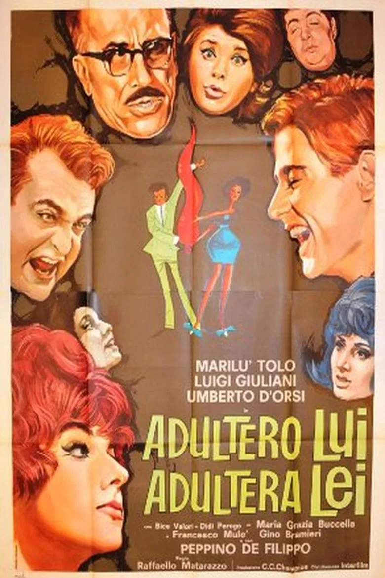 Adultero lui, adultera lei poster background