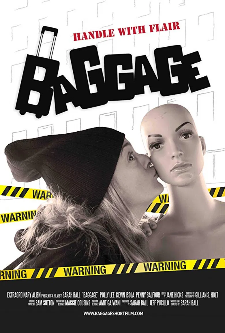 Baggage poster background