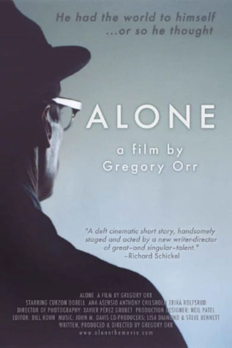 Alone poster background