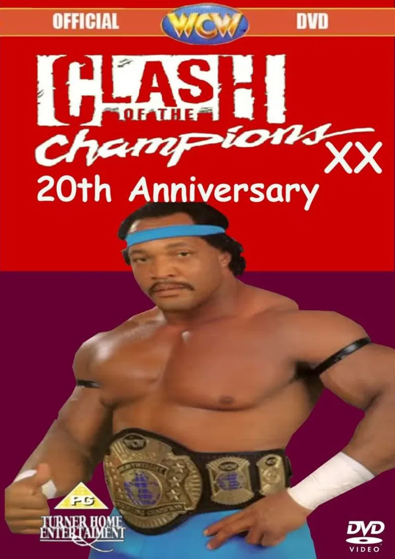 WCW Clash of The Champions XX: 20th Anniversary poster background