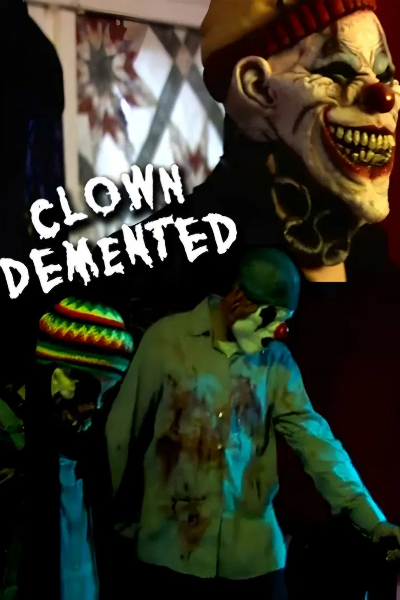 Clown Demented poster background