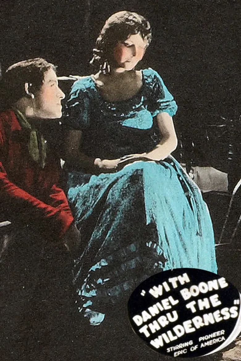 With Daniel Boone Thru the Wilderness poster background