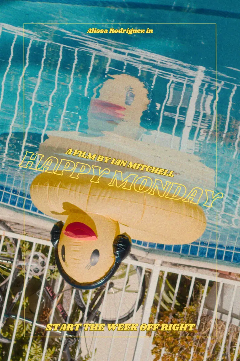 Happy Monday poster background