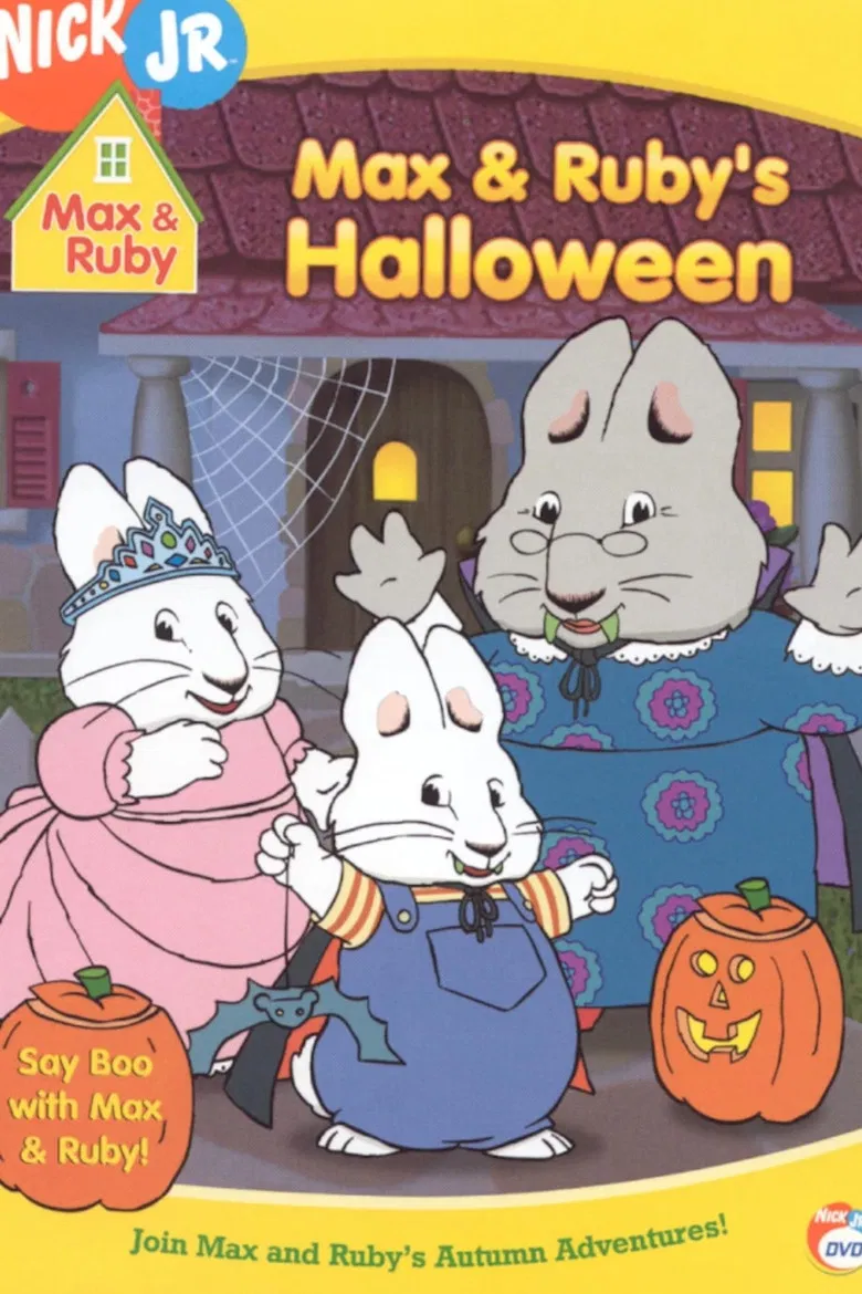 Max & Ruby's Halloween poster background