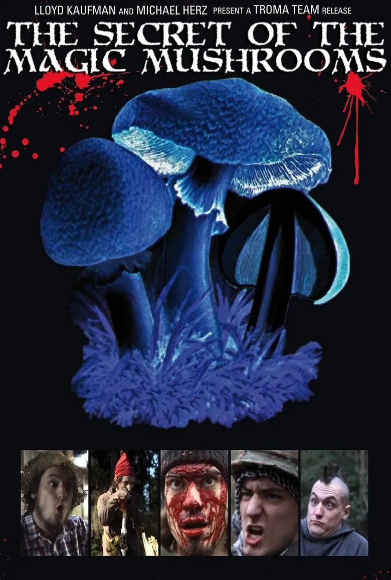The Secret of the Magic Mushrooms poster background