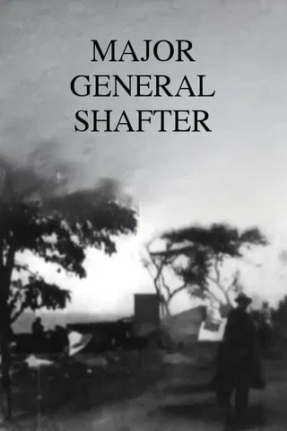 Major General Shafter poster background