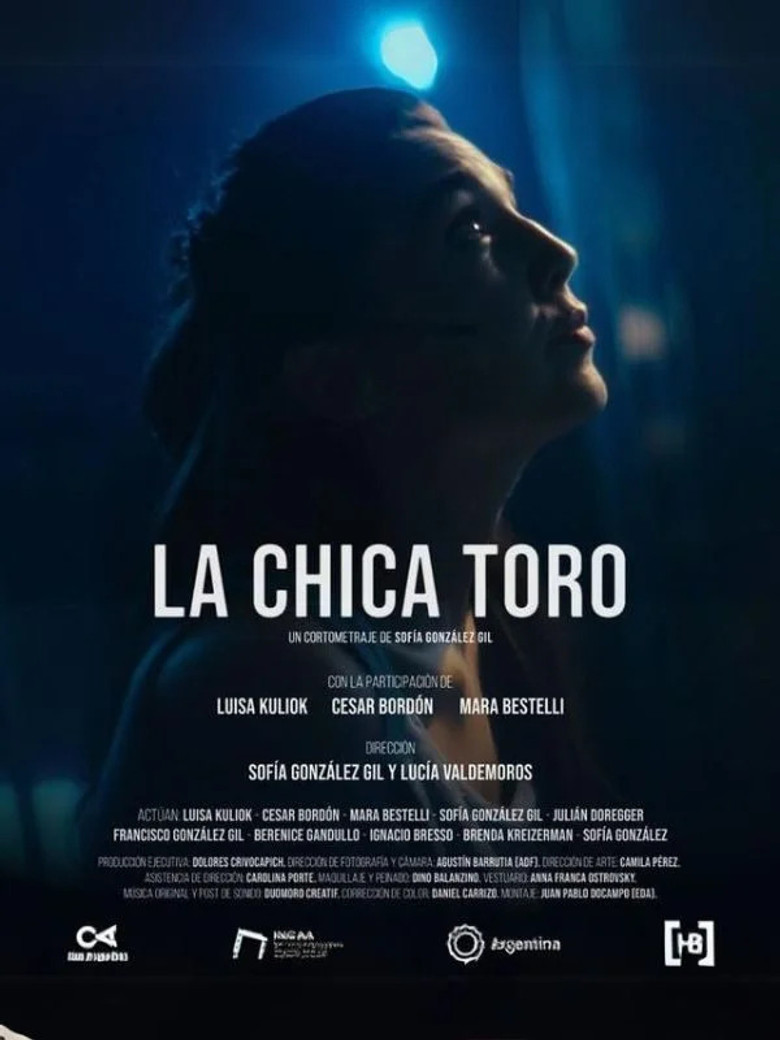 La chica toro poster background