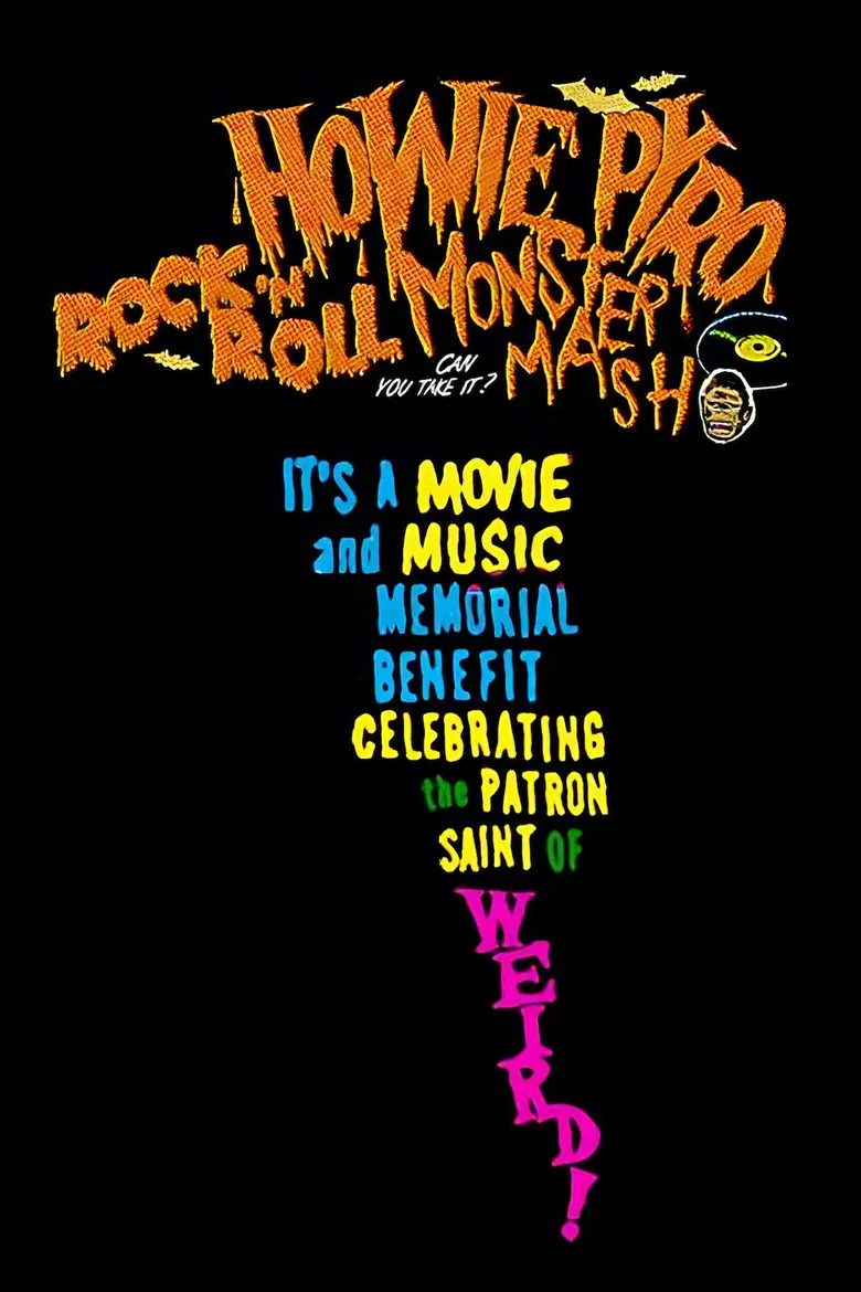 Howie Pyro Rock ‘n’ Roll Monster Mash! poster background