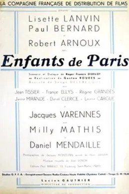 Enfants de Paris poster background