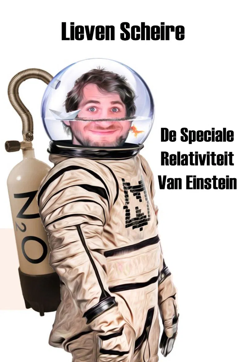 Lieven Scheire - De speciale relativiteit van Einstein poster background