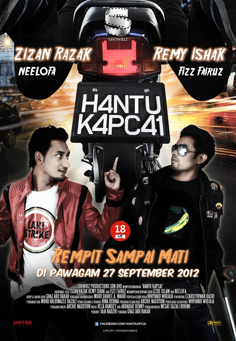 Hantu Kapcai poster background