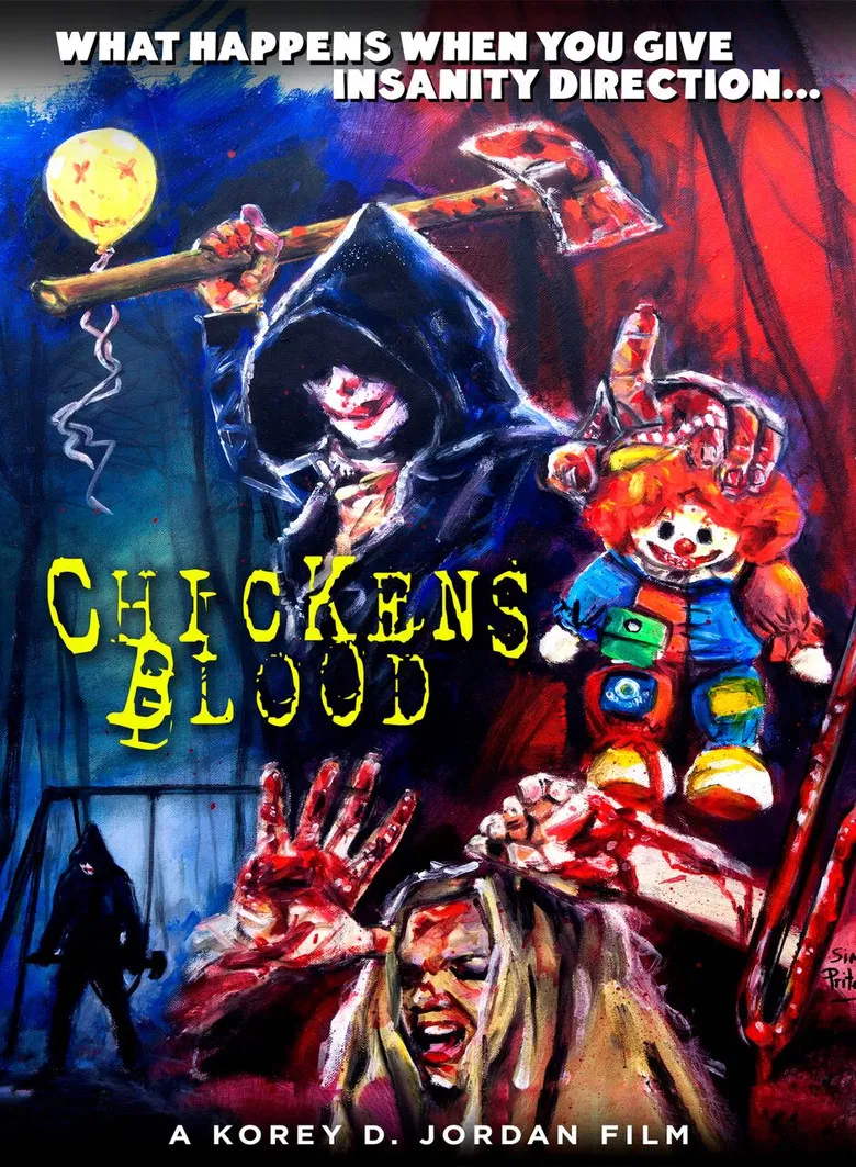 Chickens Blood poster background