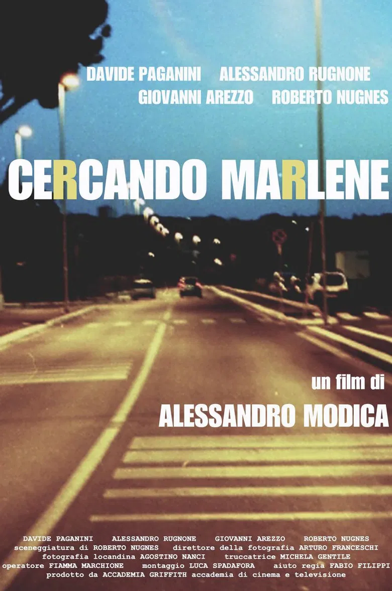 Cercando Marlene poster background