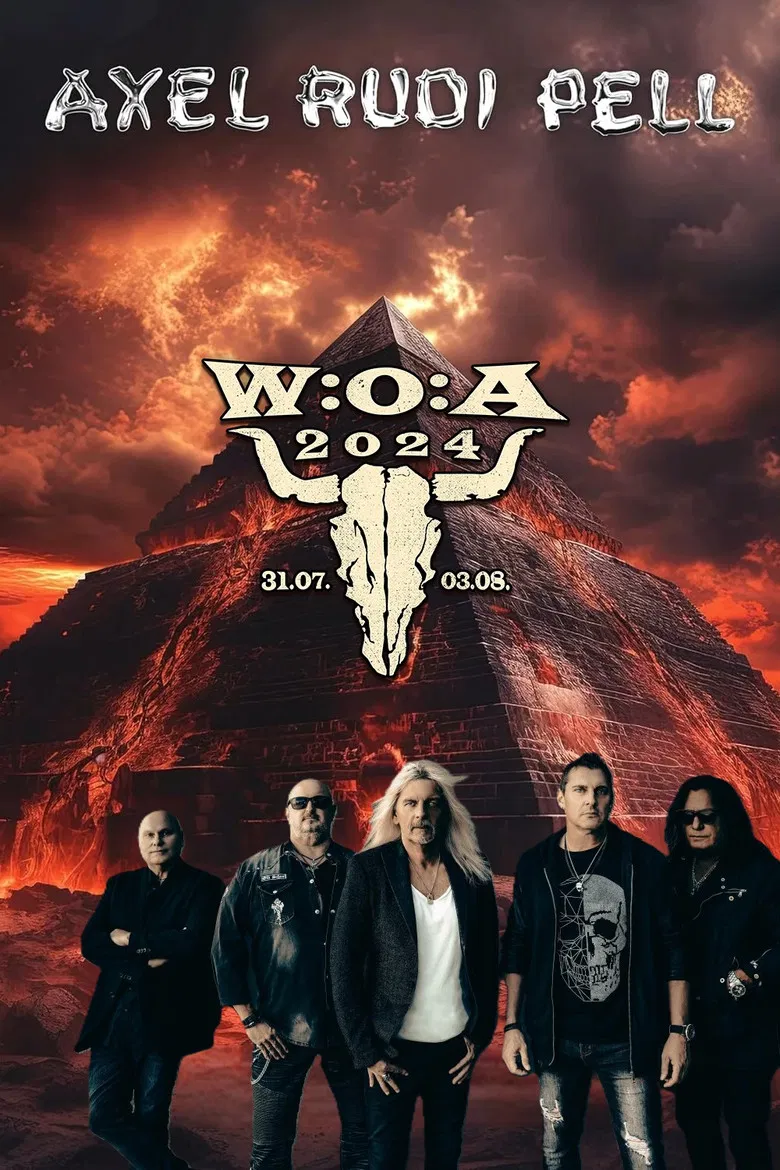 Axel Rudi Pell: Live at Wacken Open Air 2024 poster background