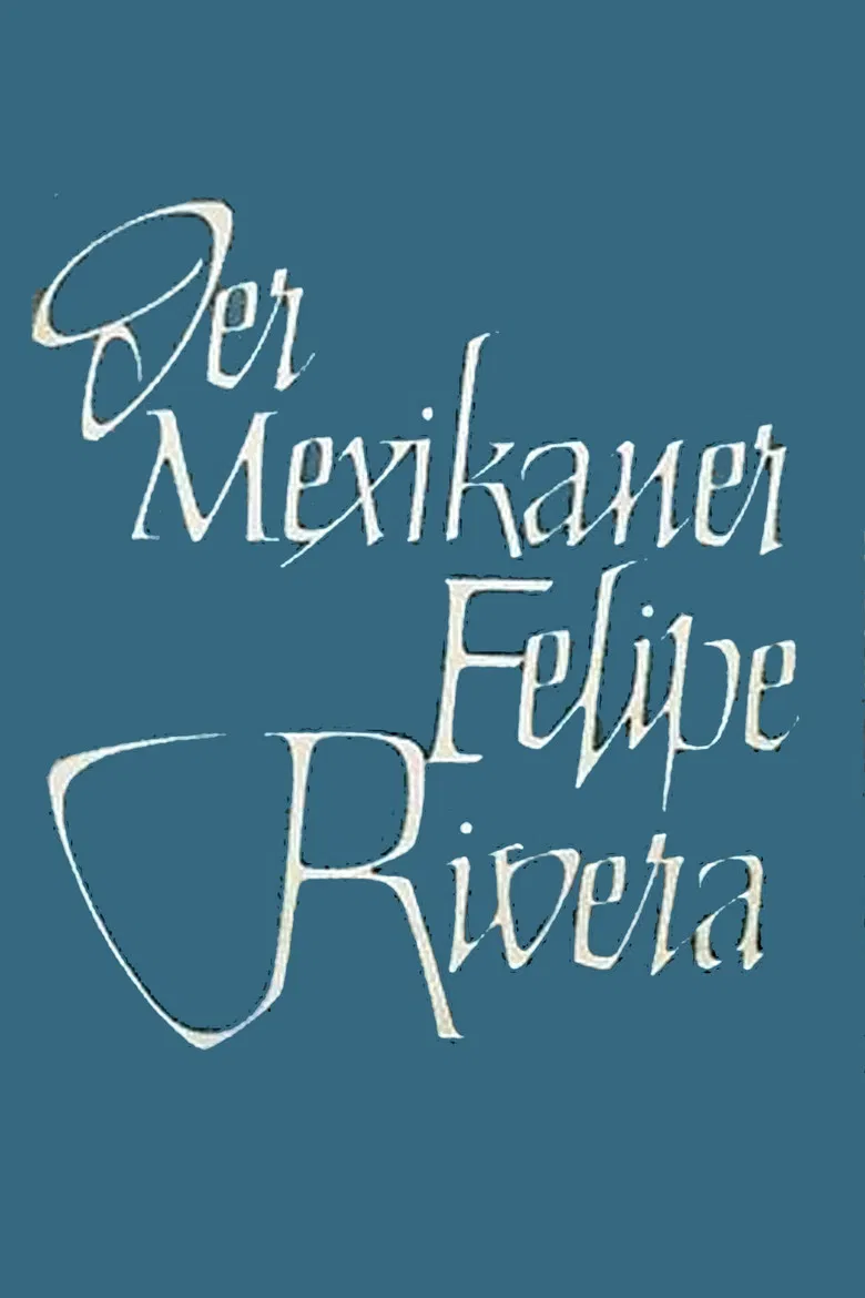 Der Mexikaner Felipe Rivera poster background