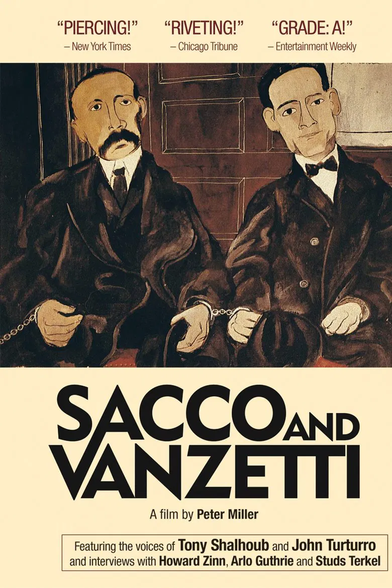 Sacco and Vanzetti poster background