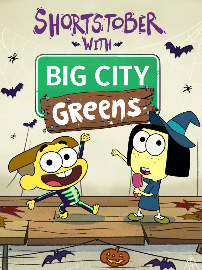 Shortstober with Big City Greens poster background
