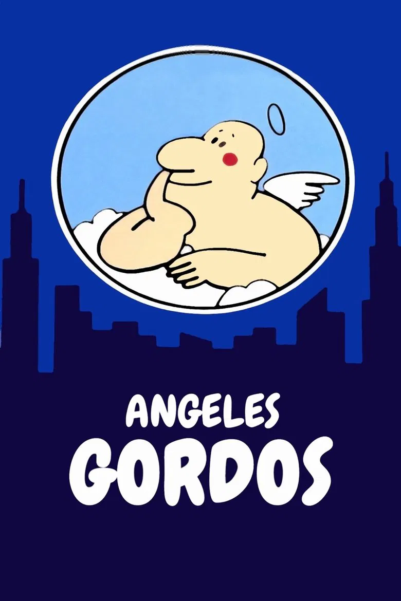 Fat Angels poster background