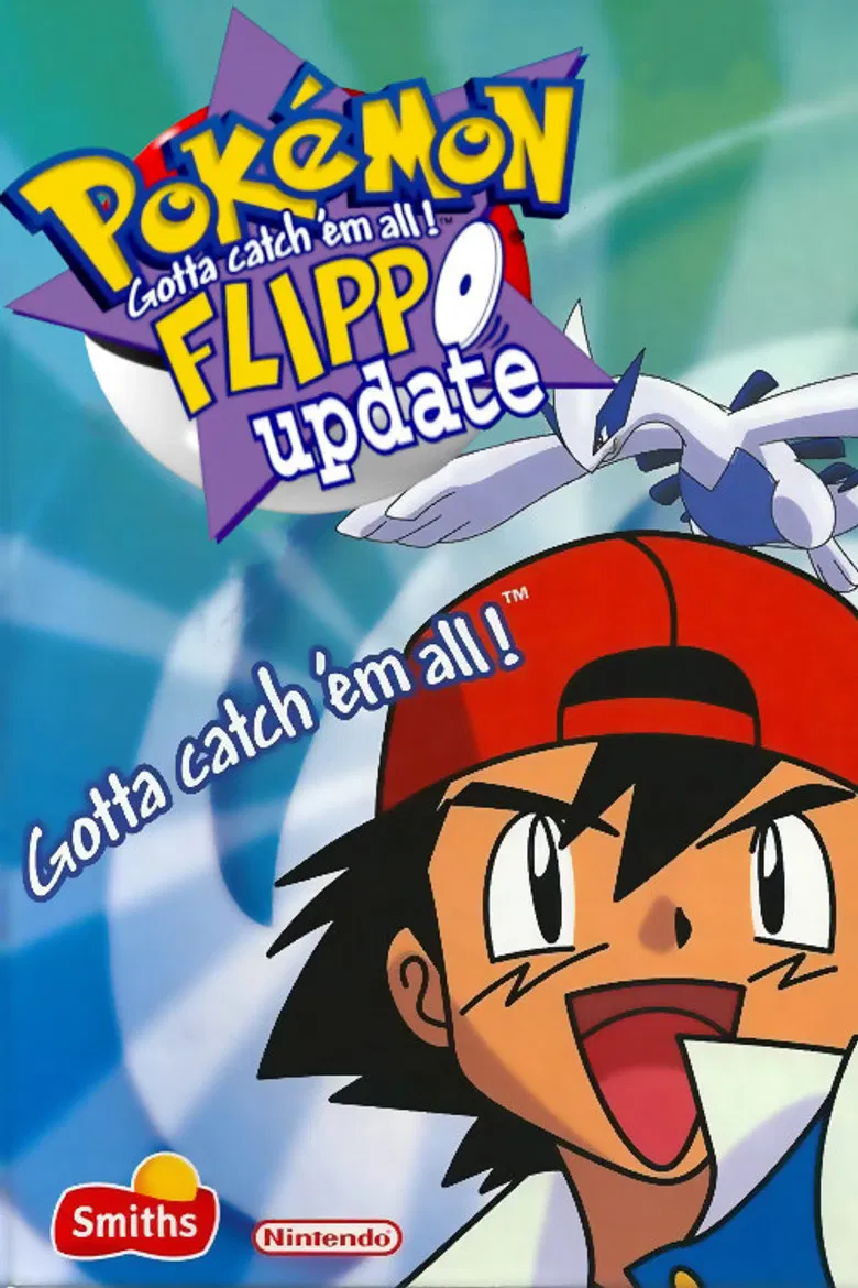 Pokémon Flippo Update poster background