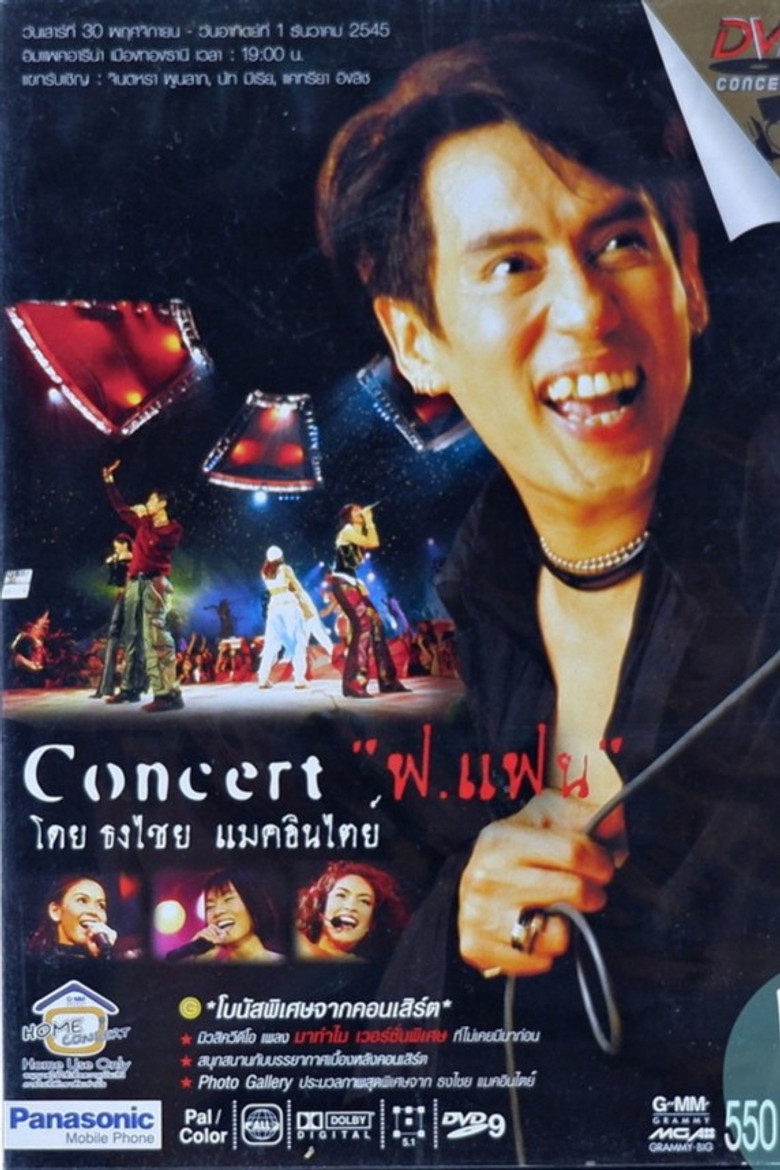 Bird Thongchai Concert #11/2002 For Fan poster background