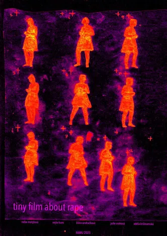 tiny film about rape poster background