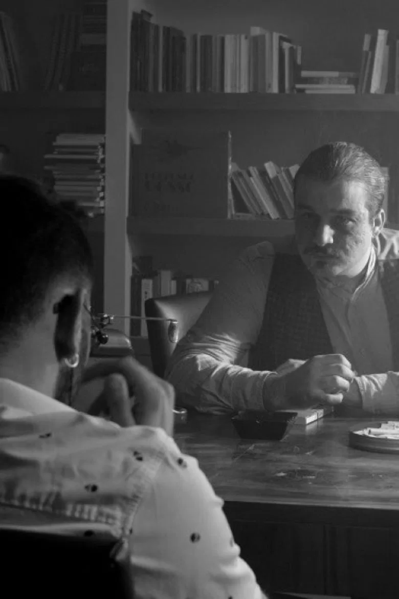 Le Kontar de Godard poster background