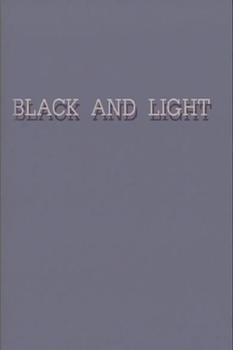 Black and Light poster background