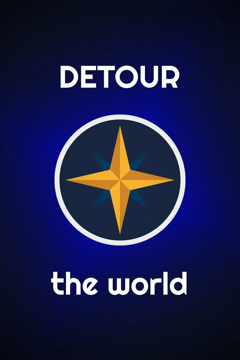 Detour The World poster background