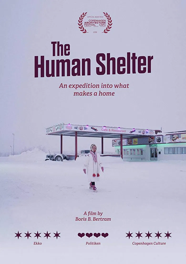 The Human Shelter poster background