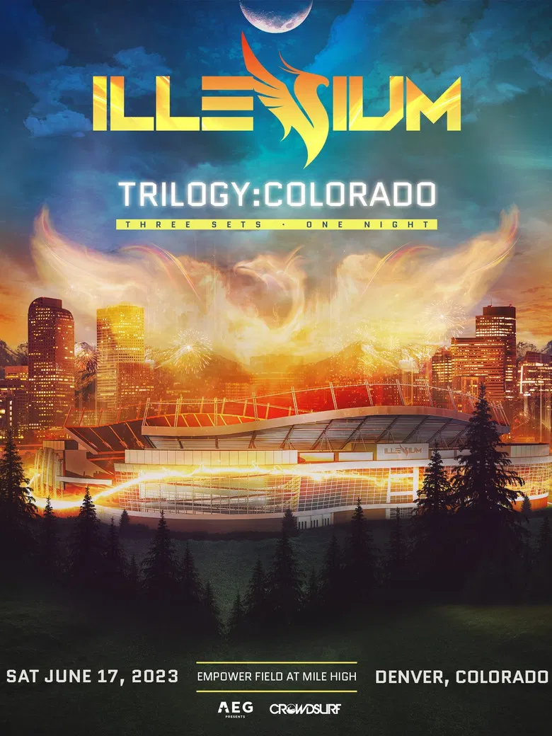 ILLENIUM Trilogy: Colorado poster background