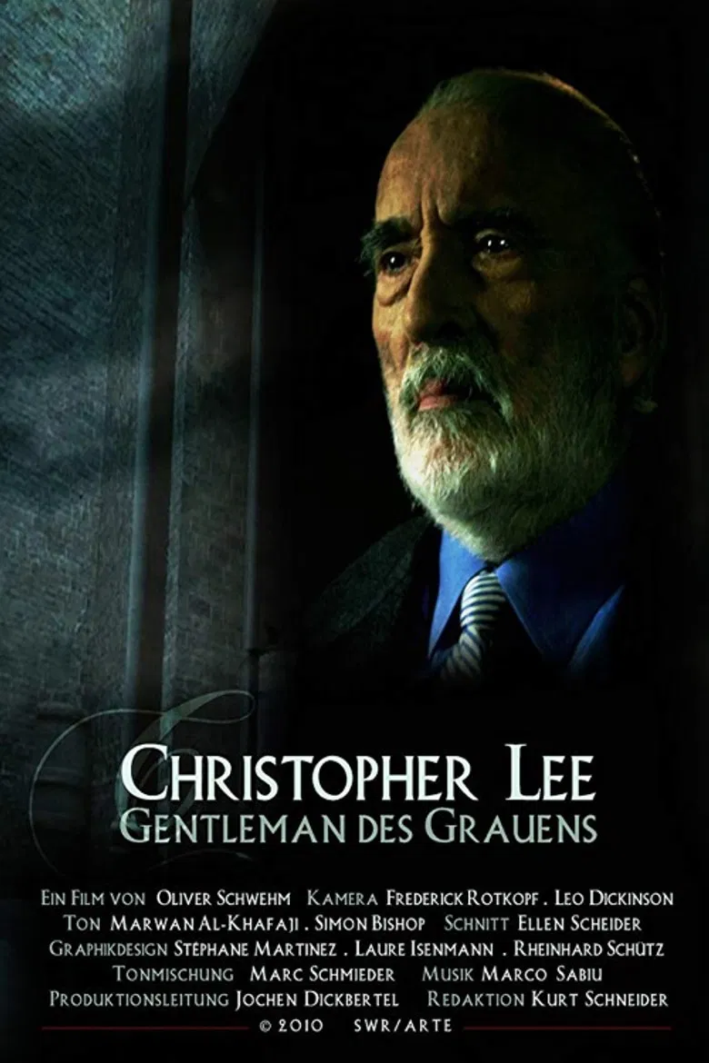 Christopher Lee: Gentleman of Horror poster background