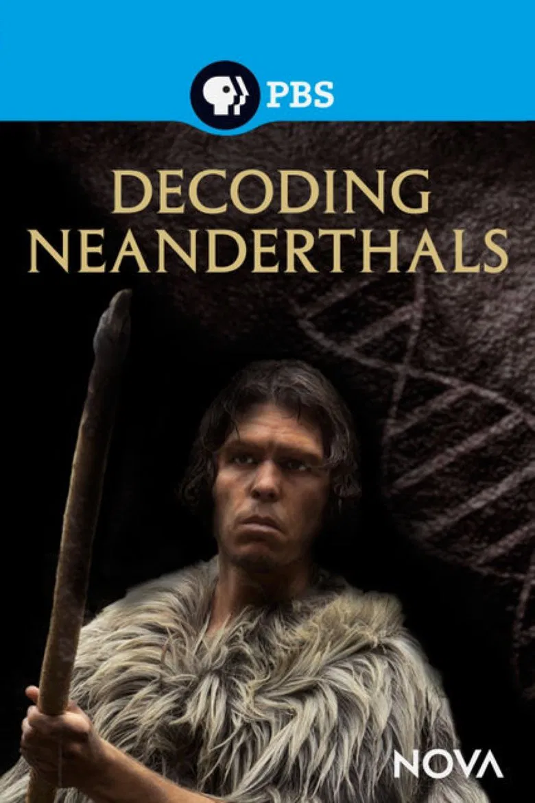 Decoding Neanderthals poster background