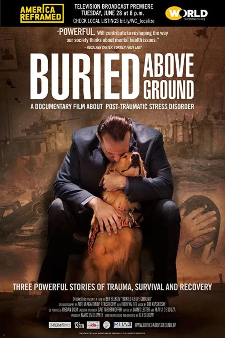 Buried Above Ground poster background