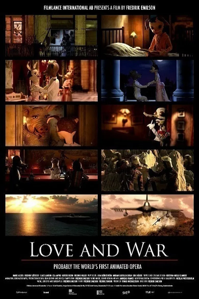 Love and War poster background