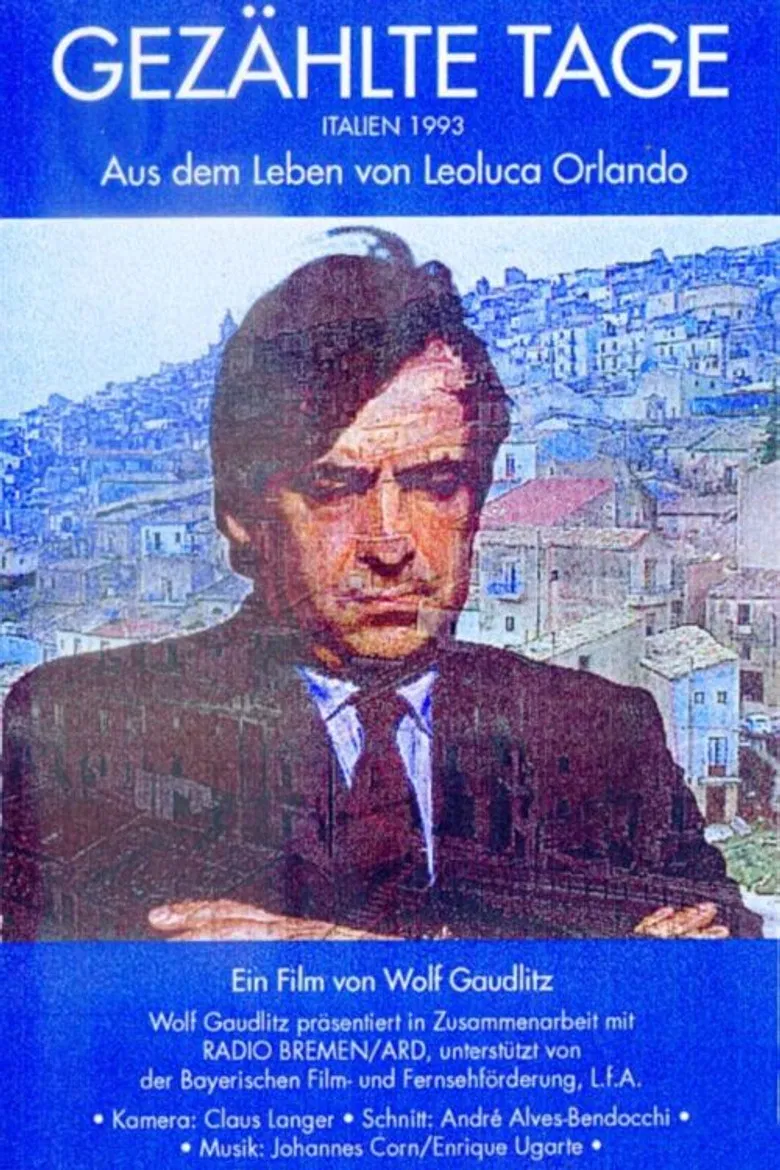 Gezählte Tage - Aus dem Leben von Leoluca Orlando poster background