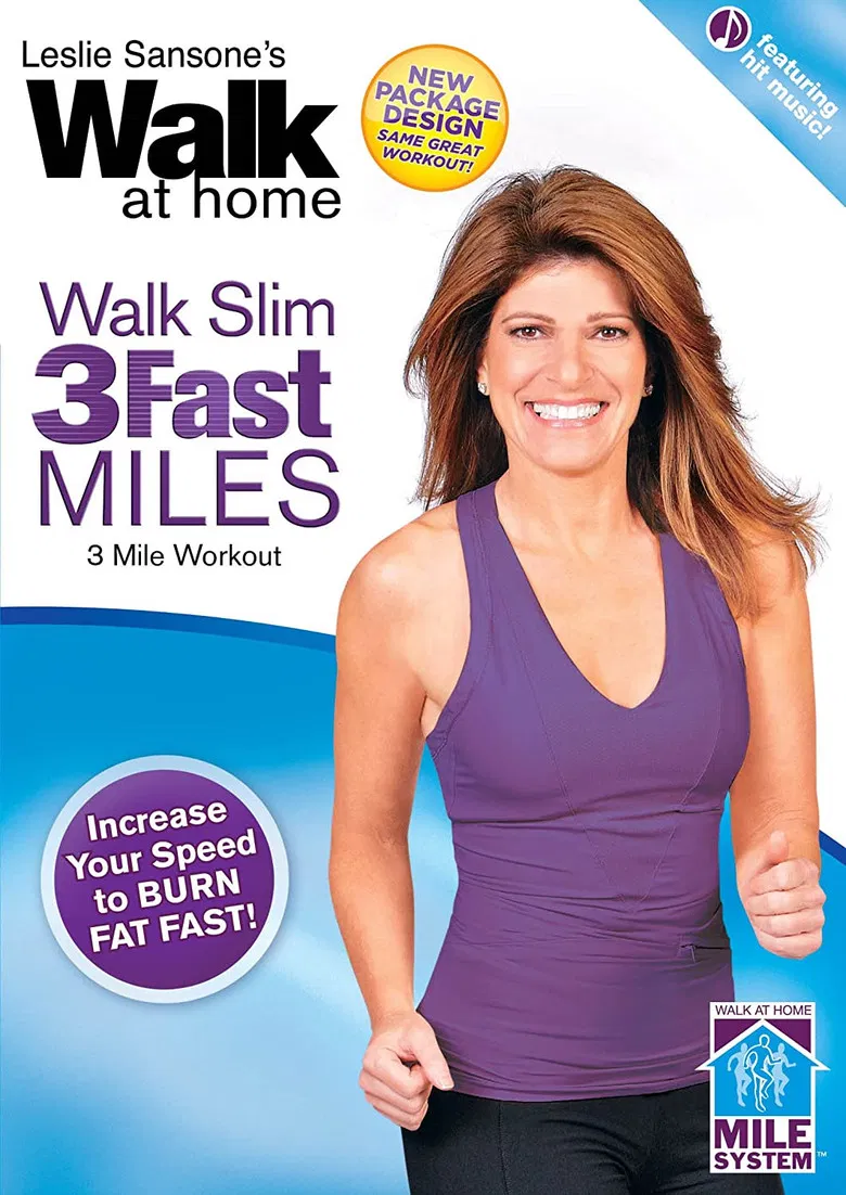 Leslie Sansone: Walk Slim 3 Fast Miles poster background
